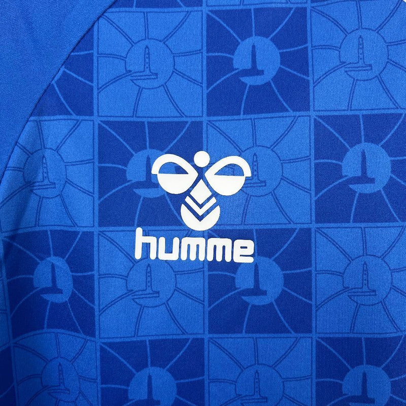 Camisa Sunderland AFC Away 2025/2026 Hummel: O Manto Azul da Nova Era! Versão Torcedor Pro Masculina