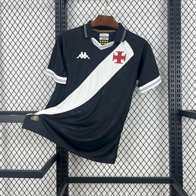 Camisa Vasco da Gama Home 2025/2026 Kappa Oficial - Clássica Gola Polo Versão Torcedor Pro.