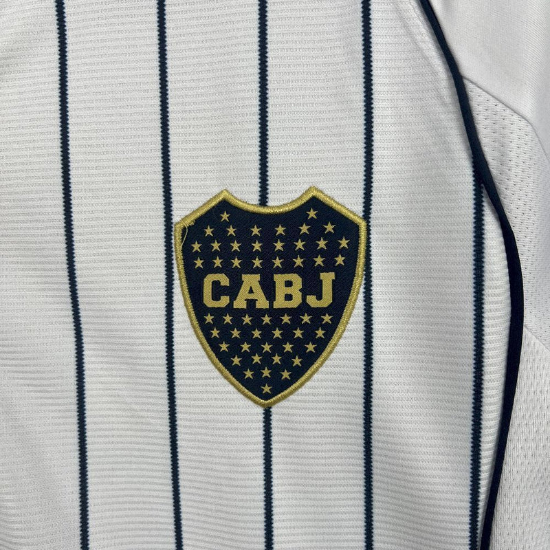 CAMISA DE BASEBOL DO BOCA JUNIORS 25/26 BRANCO