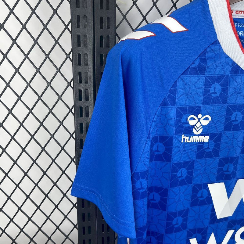 Camisa Sunderland AFC Away 2025/2026 Hummel: O Manto Azul da Nova Era! Versão Torcedor Pro Masculina