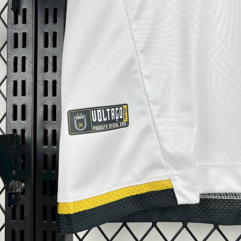 Camisa Oficial Volta Redonda 2025/2026 Frailc - Segundo Uniforme! Elegância em Branco. Versão Torcedor Pro Masculina