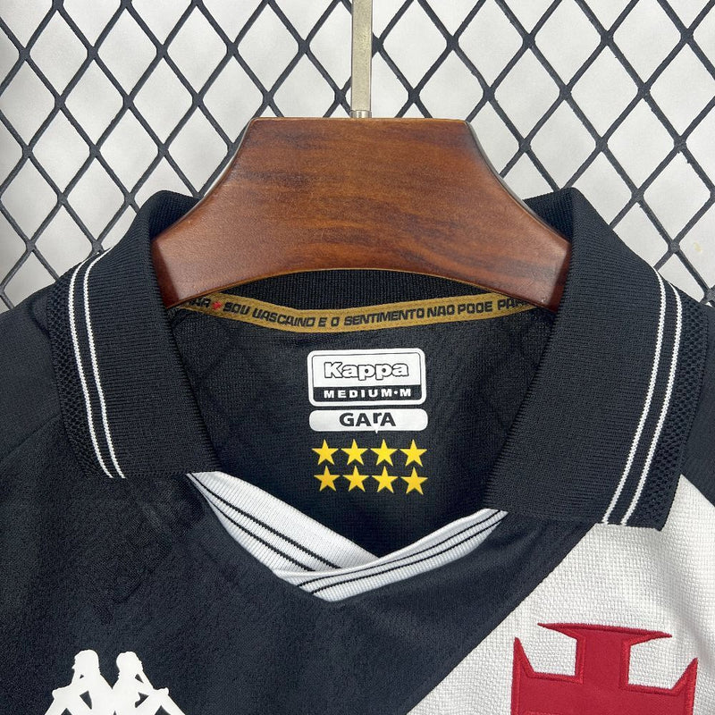 Camisa Vasco da Gama Home 2025/2026 Kappa Oficial - Clássica Gola Polo Versão Torcedor Pro.