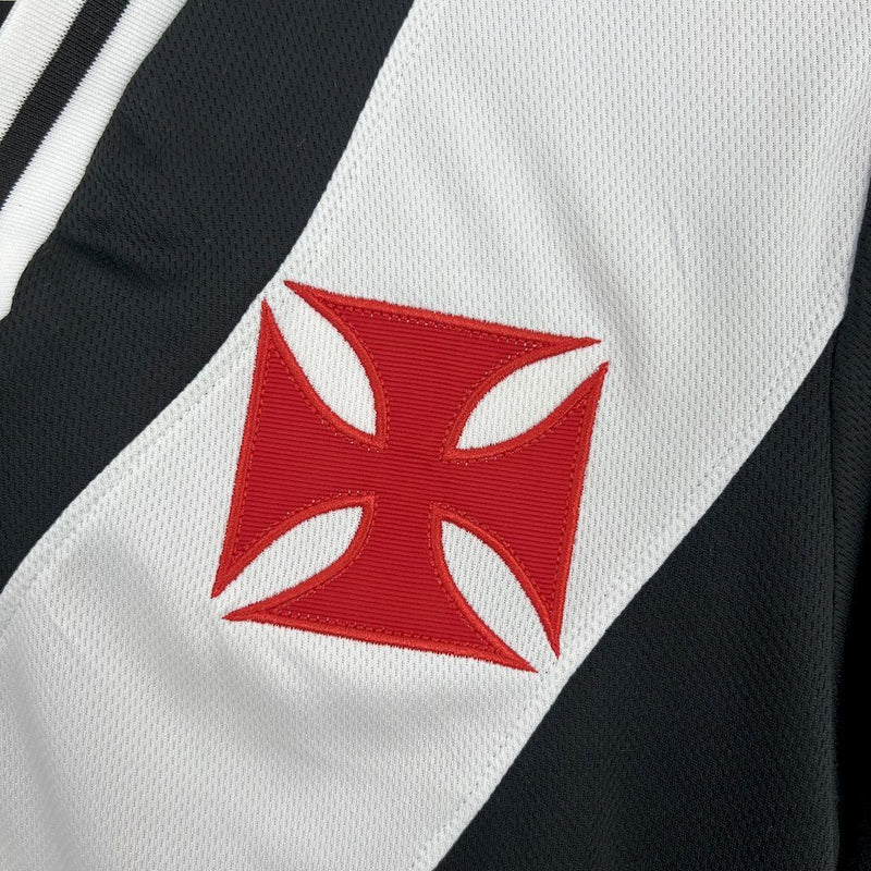 Camisa Vasco da Gama Home 2025/2026 Oficial Kappa | Cruz de Malta Versão Torcedor Pro.
